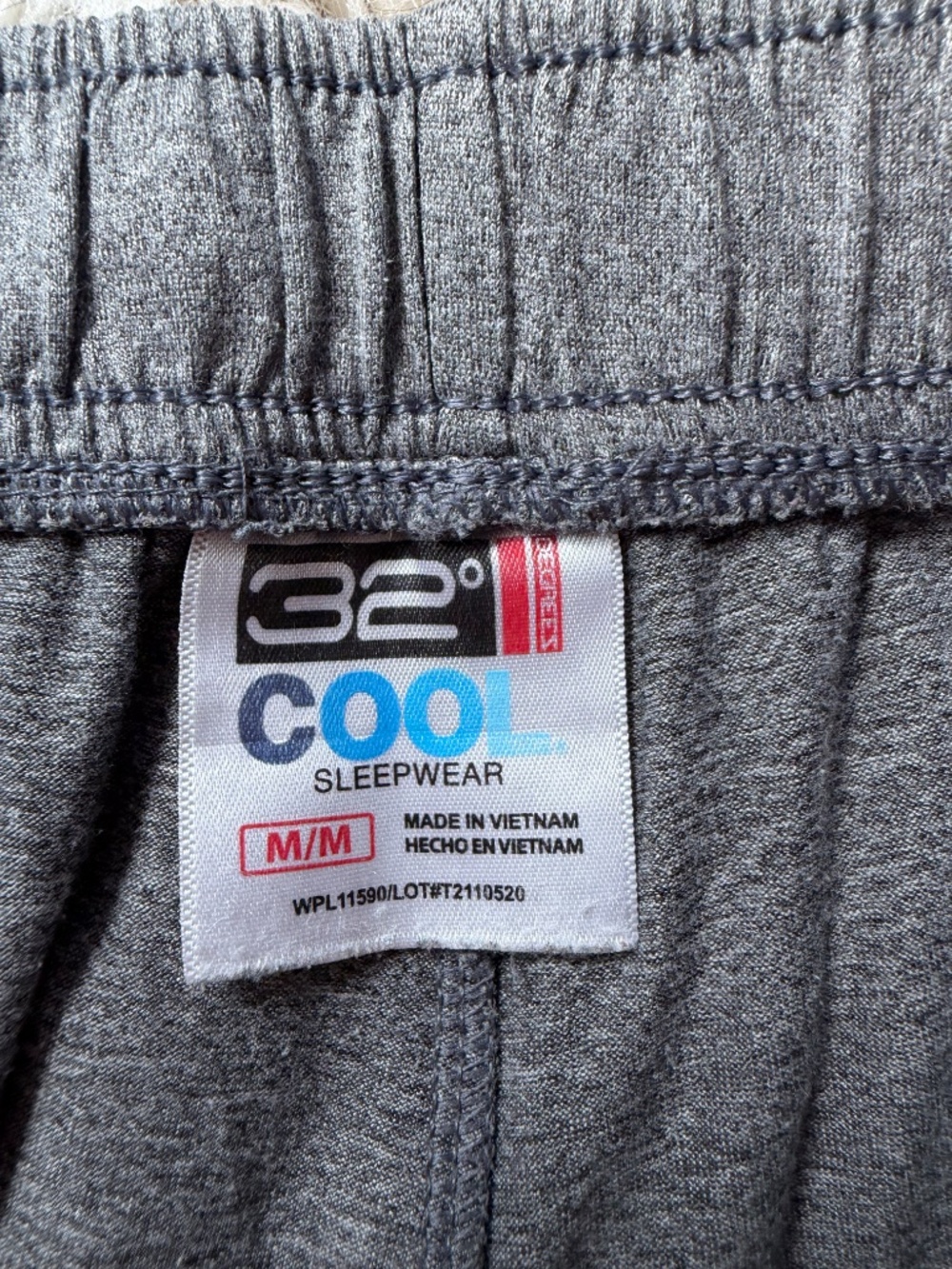 Soft wide-leg lounge 32 Degrees Gray Wide-Leg Lounge comfy soft flowy men’s slee - Picture 5 of 5